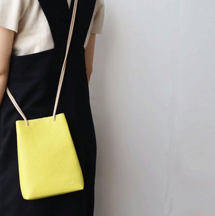 Recipe レザーバッグ |SHIKAKU Bag B-02/15 - DoubleWings