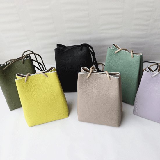 Recipe レザーバッグ |SHIKAKU Bag B-02/15 - DoubleWings