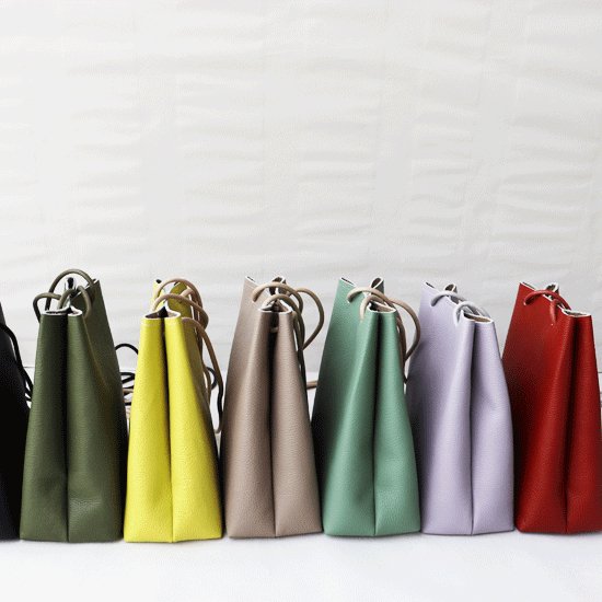 Recipe レザーバッグ |SHIKAKU Bag B-02/15 - DoubleWings