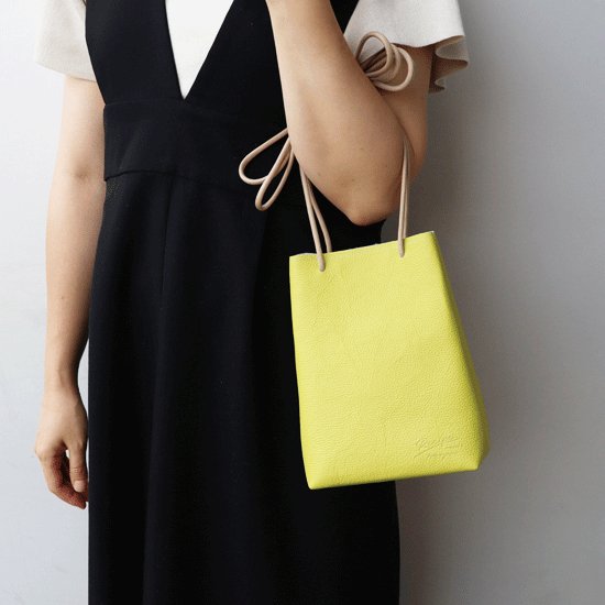 Recipe レザーバッグ |SHIKAKU Bag B-02/15 - DoubleWings