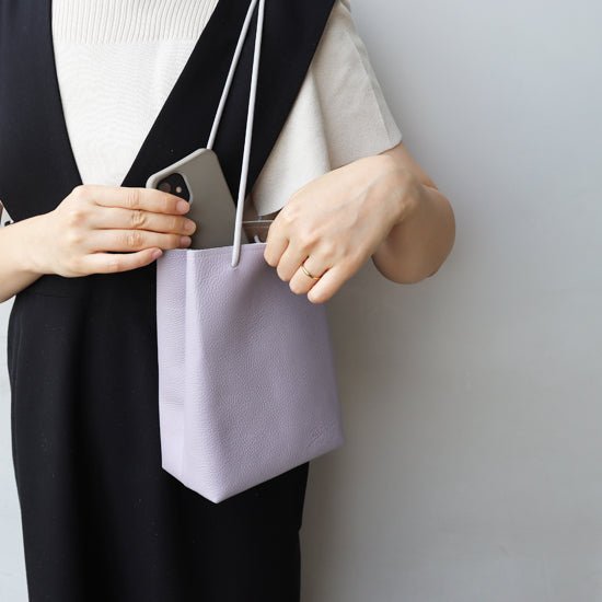 Recipe レザーバッグ |SHIKAKU Bag B-02/15 - DoubleWings