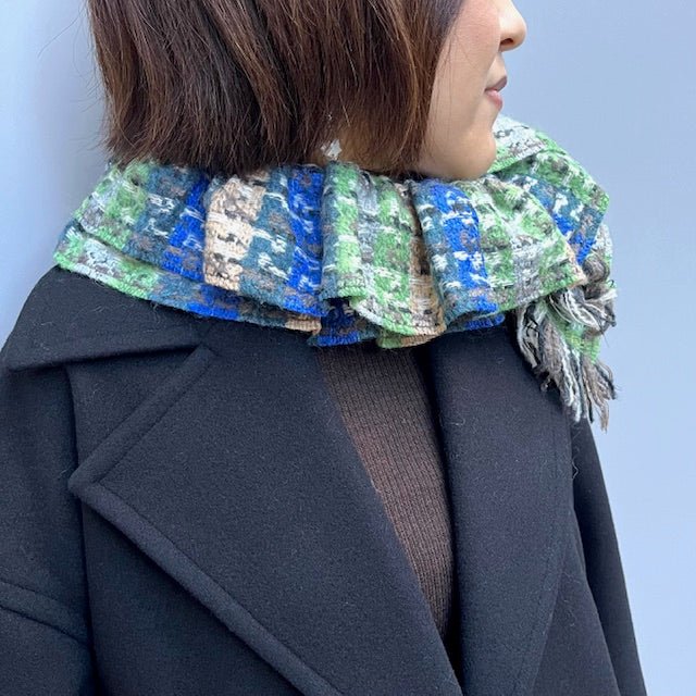 KushKush編み込みマフラー
