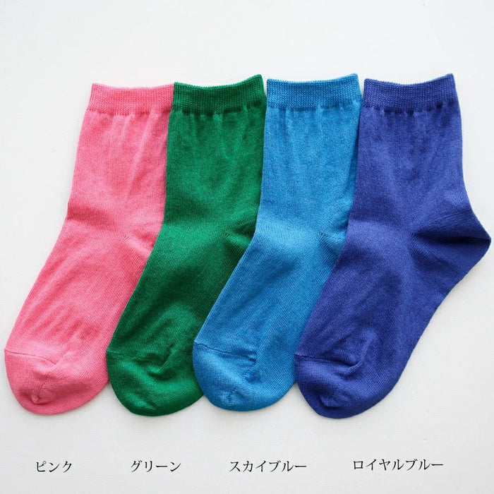 リネンショートソックス 12色 日本製|  ciel serein