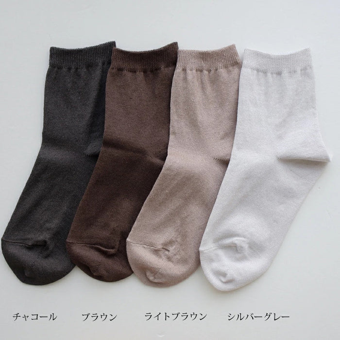 リネンショートソックス 12色 日本製|  ciel serein