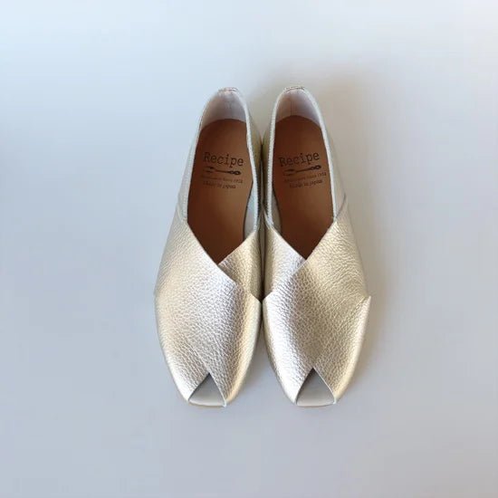 Recipe クロスベルトシューズ RP-544 |ゴールド — DoubleWings