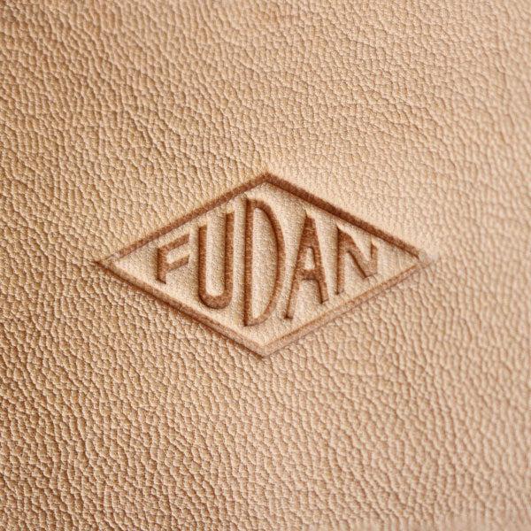 FUDAN レザーショルダー バッグ 巾着 ヌメ革